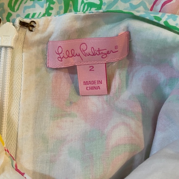 Lilly Pulitzer patchwork Mini Dress - Picture 5 of 5